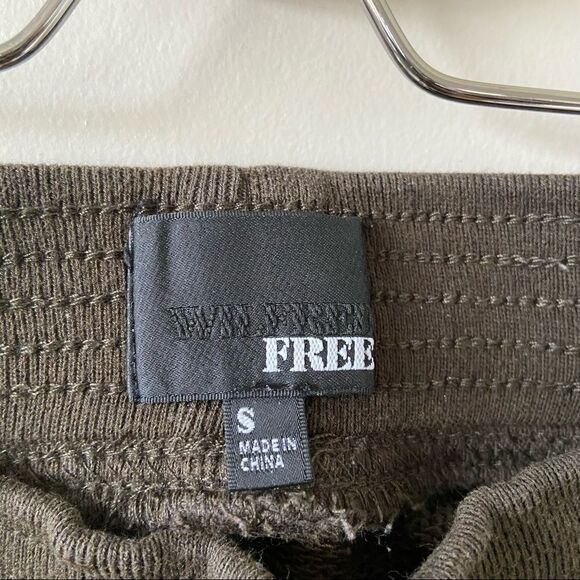 Aritzia-wilfred Free Olive Green  Joggers (Size:Small) - Picture 8 of 8